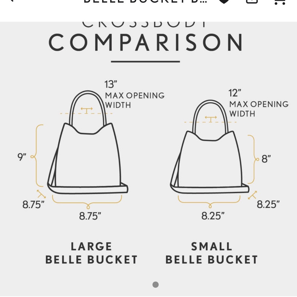 Sold out Portland Leather Goods Belle Bucket Bag Evergreen - Picture 8 of 16